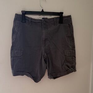 George Men's Charcoal Cargo Shorts
